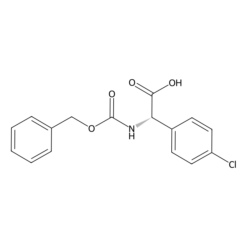 (S)-2-(((Benzyloxy)carbonyl)amino)-2-(4-chlorophen...