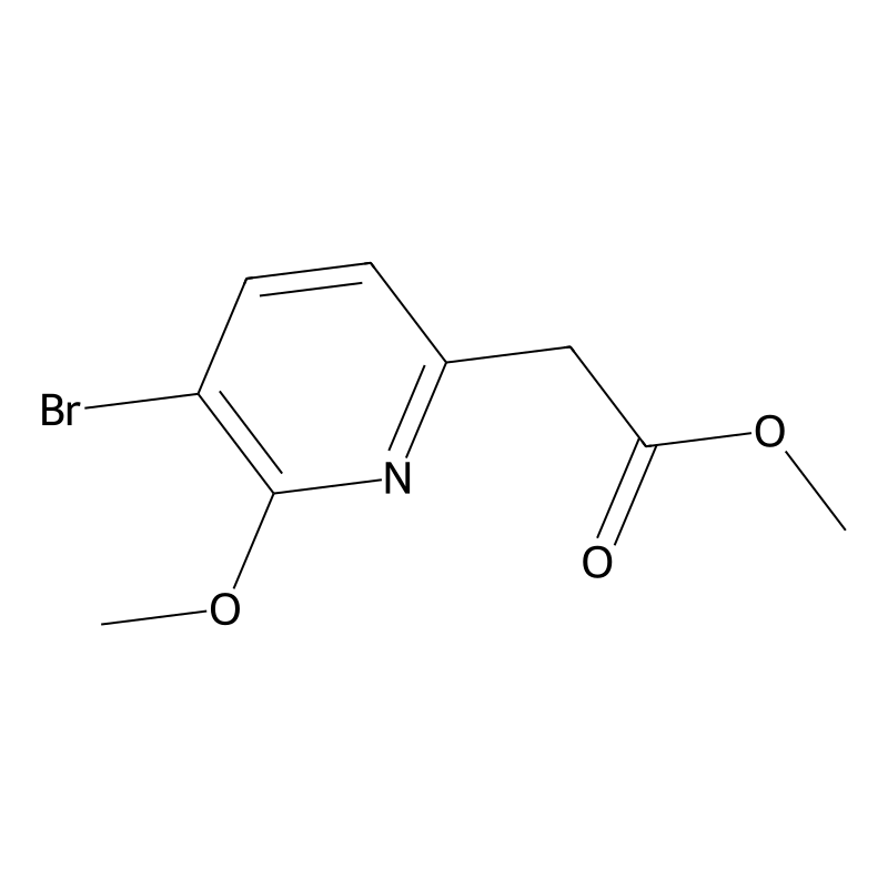 Methyl 2-(5-bromo-6-methoxypyridin-2-yl)acetate