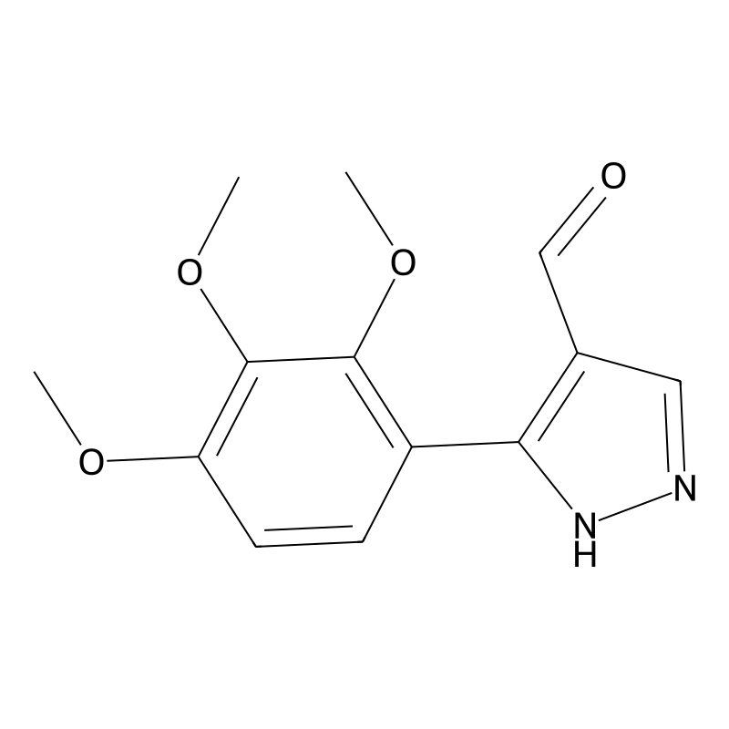 3-(2,3,4-trimethoxyphenyl)-1H-pyrazole-4-carbaldeh...