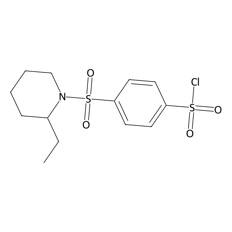 4-[(2-Ethylpiperidin-1-yl)sulfonyl]benzenesulfonyl...