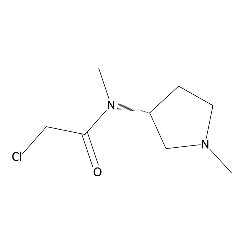 2-Chloro-N-methyl-N-((R)-1-methyl-pyrrolidin-3-yl)...