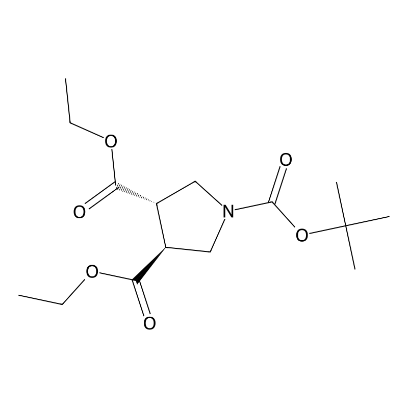 trans-N-Boc-pyrrolidine-3,4-dicarboxylic acid diet...