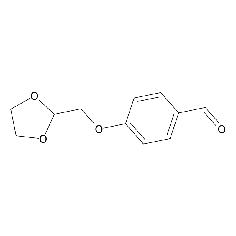 4-[2-(1,3-Dioxolan-2-yl)methoxy]benzaldehyde