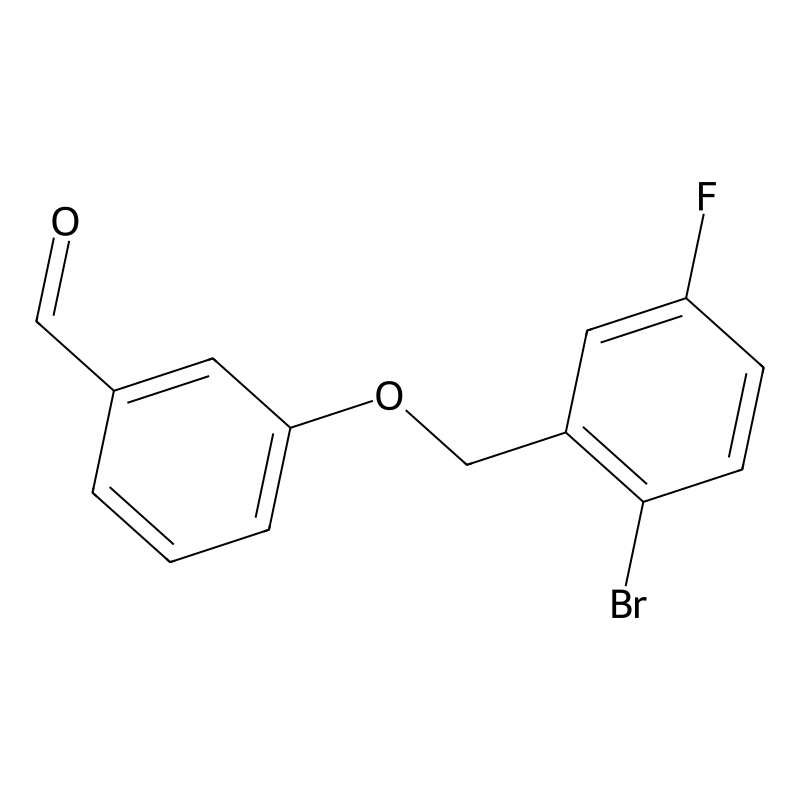 3-(2-Bromo-5-fluorobenzyloxy)benzaldehyde