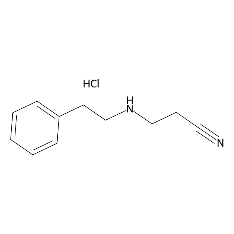 3-Phenethylamino-propionitrile hydrochloride