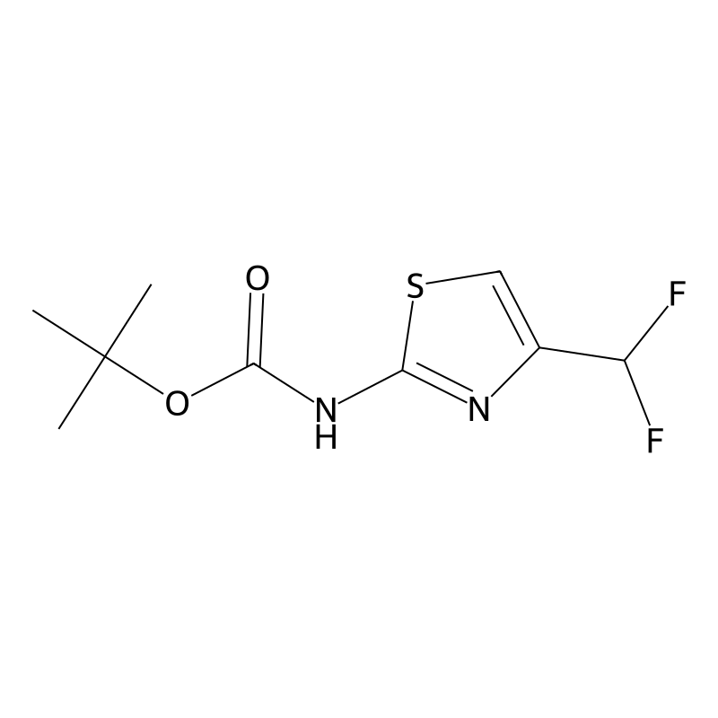 tert-Butyl (4-(difluoromethyl)thiazol-2-yl)carbama...