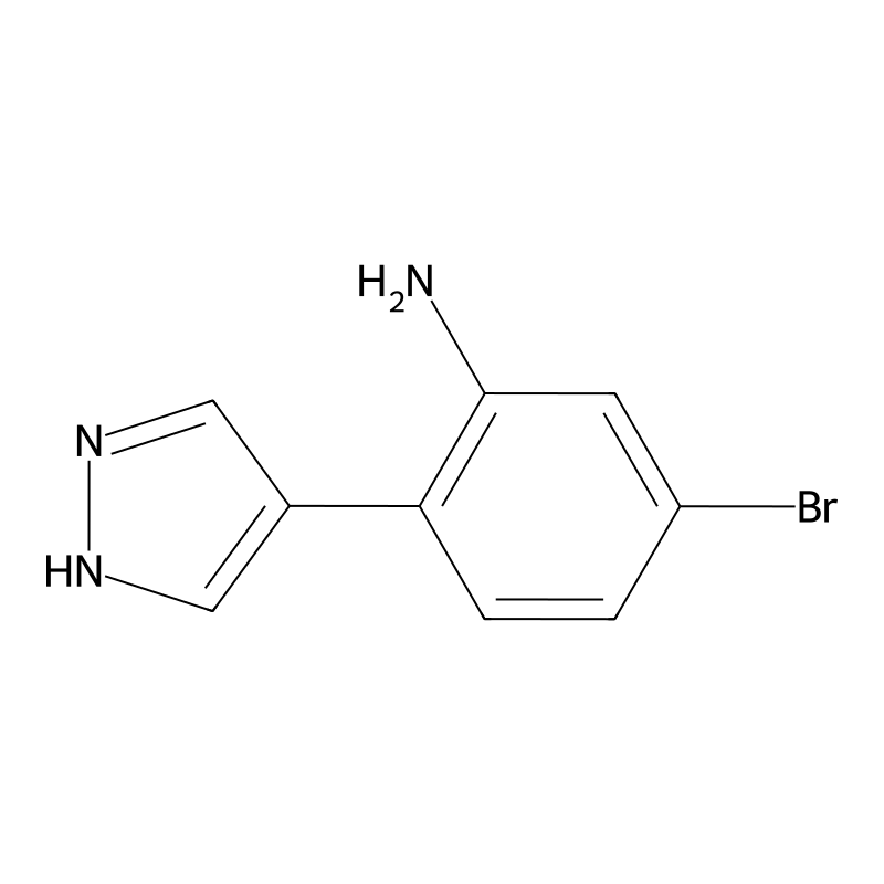 5-Bromo-2-(1H-pyrazol-4-YL)aniline
