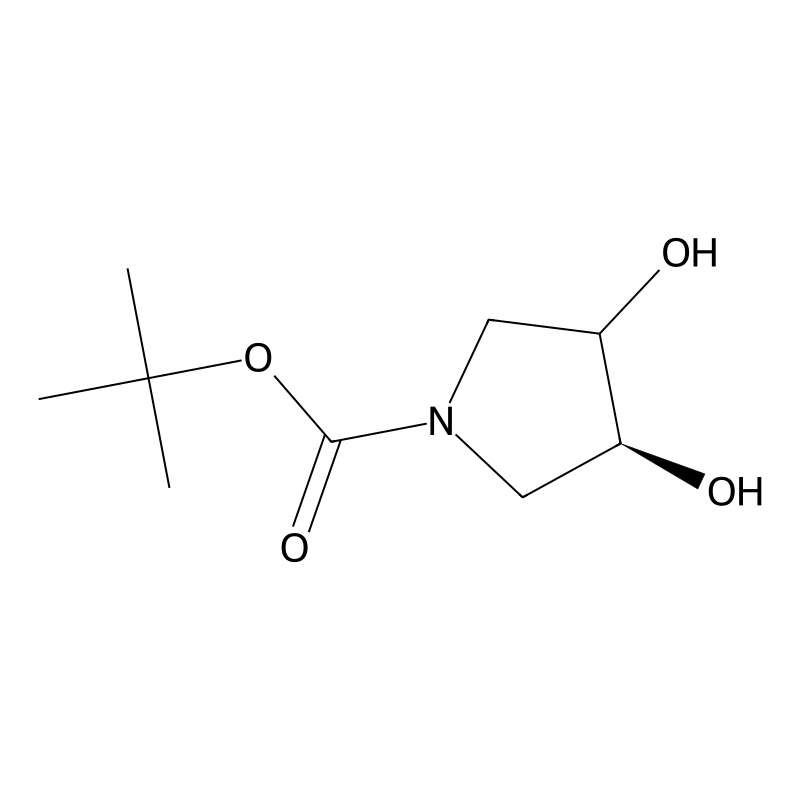tert-Butyl (3S)-3,4-dihydroxypyrrolidine-1-carboxy...