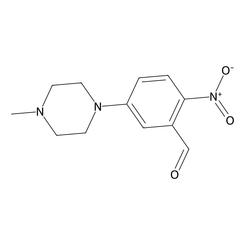 5-(4-Methylpiperazin-1-yl)-2-nitrobenzaldehyde
