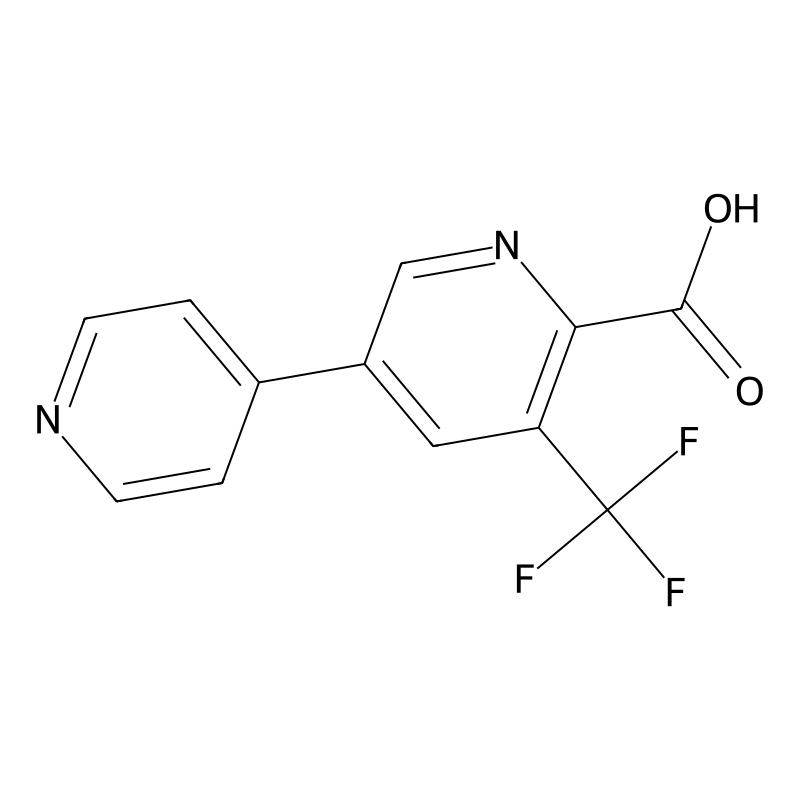 5-(Pyridin-4-yl)-3-(trifluoromethyl)picolinic acid