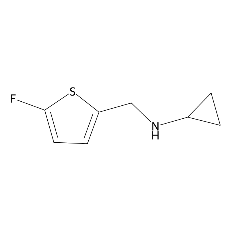 N-[(5-Fluorothiophen-2-YL)methyl]cyclopropanamine