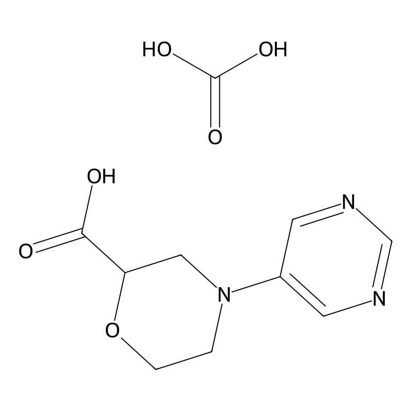 4-Pyrimidin-5-yl-morpholine-2-carboxylic acid carb...