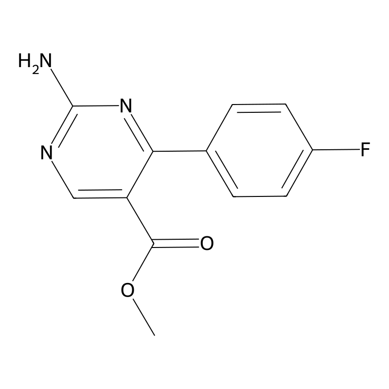 Methyl 2-amino-4-(4-fluorophenyl)pyrimidine-5-carb...