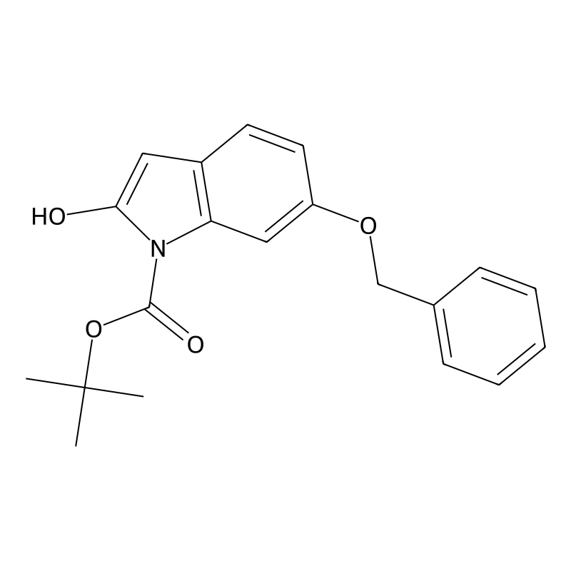 tert-butyl 6-(benzyloxy)-2-hydroxy-1H-indole-1-car...