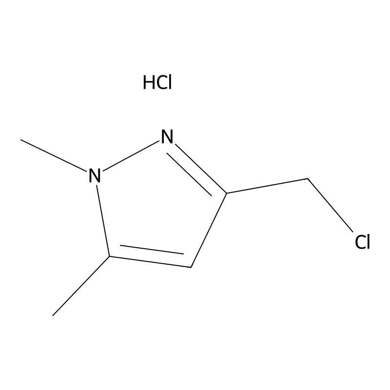 3-(chloromethyl)-1,5-dimethyl-1H-pyrazole hydrochl...