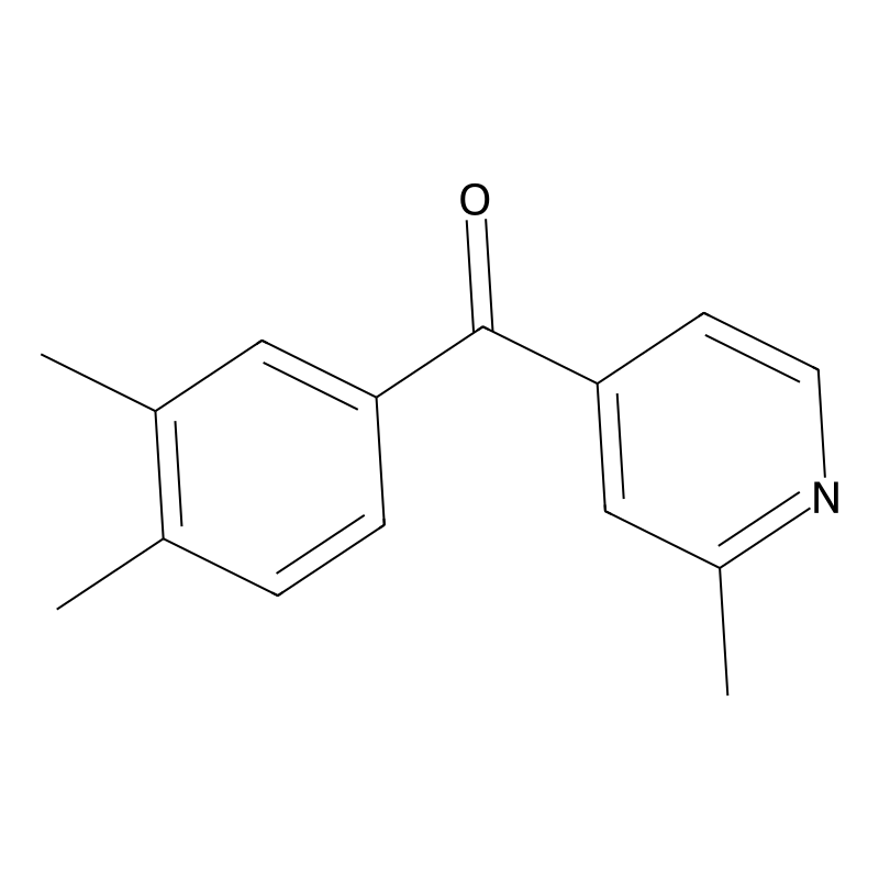 4-(3,4-Dimethylbenzoyl)-2-methylpyridine
