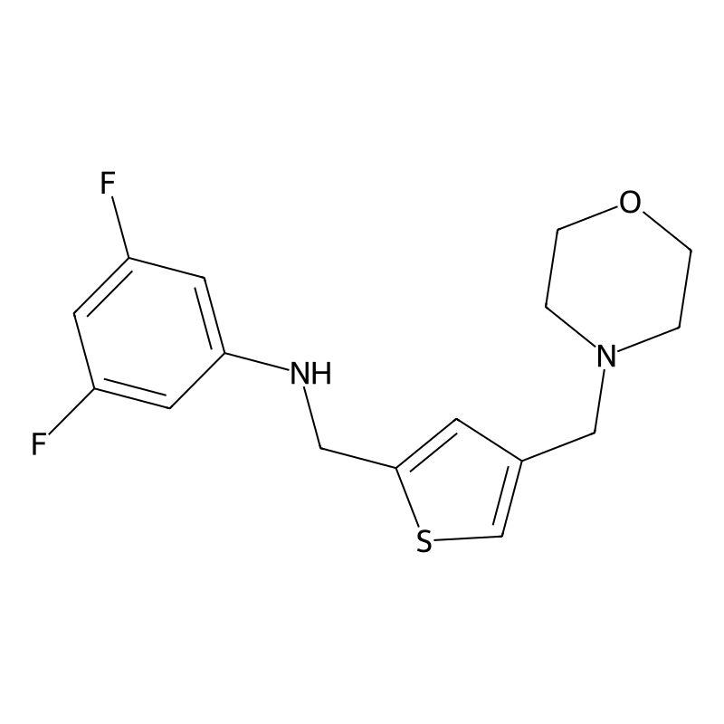(3,5-Difluorophenyl){[4-(morpholin-4-ylmethyl)-2-t...