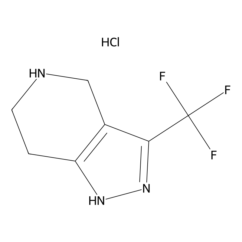 3-(Trifluoromethyl)-4,5,6,7-tetrahydro-1H-pyrazolo...