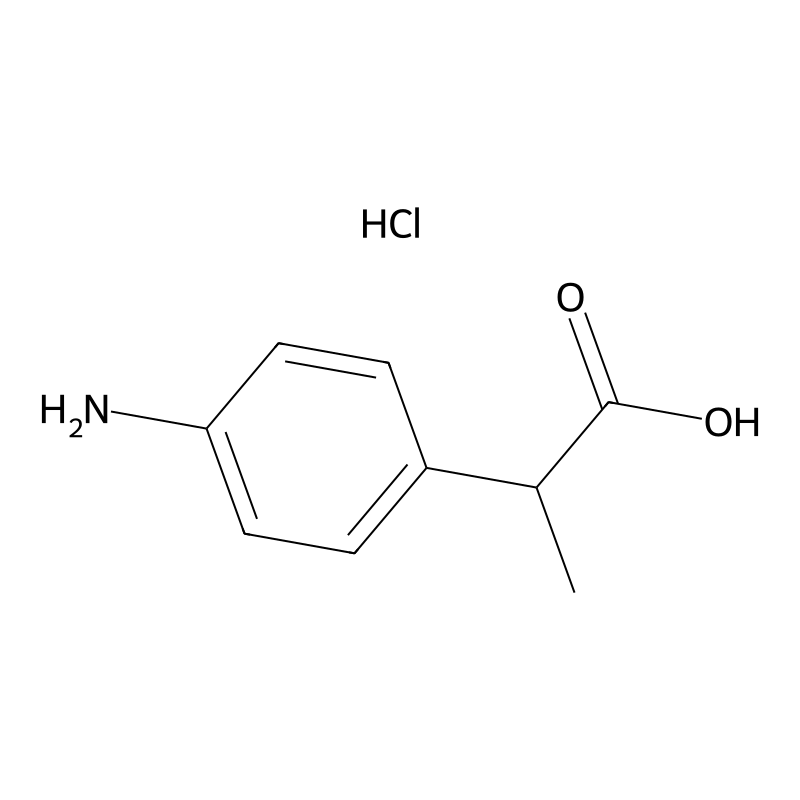 2-(4-Aminophenyl)propanoic acid hydrochloride