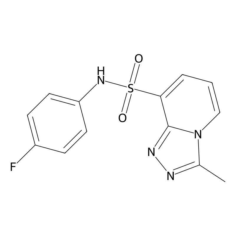 N-(4-fluorophenyl)-3-methyl-[1,2,4]triazolo[4,3-a]...