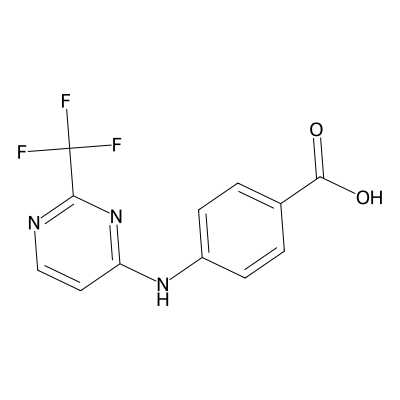 4-{[2-(Trifluoromethyl)pyrimidin-4-yl]amino}benzoi...