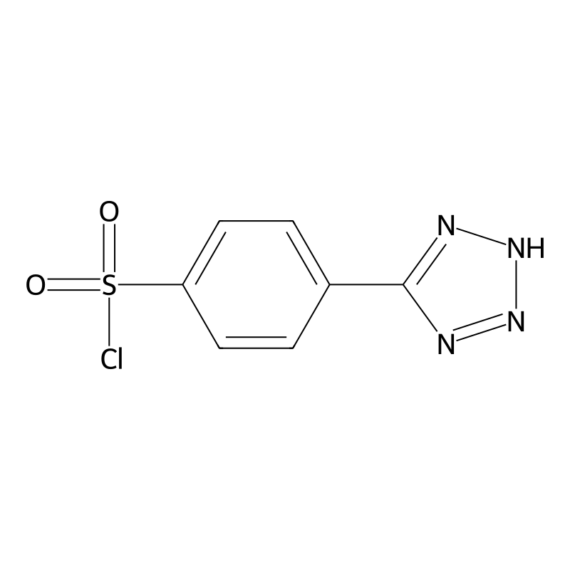 4-(2H-tetrazol-5-yl)benzenesulfonyl chloride