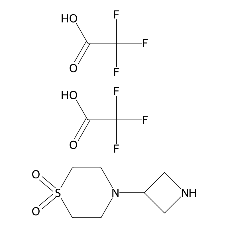 4-(Azetidin-3-yl)thiomorpholine 1,1-dioxide bis(2,...