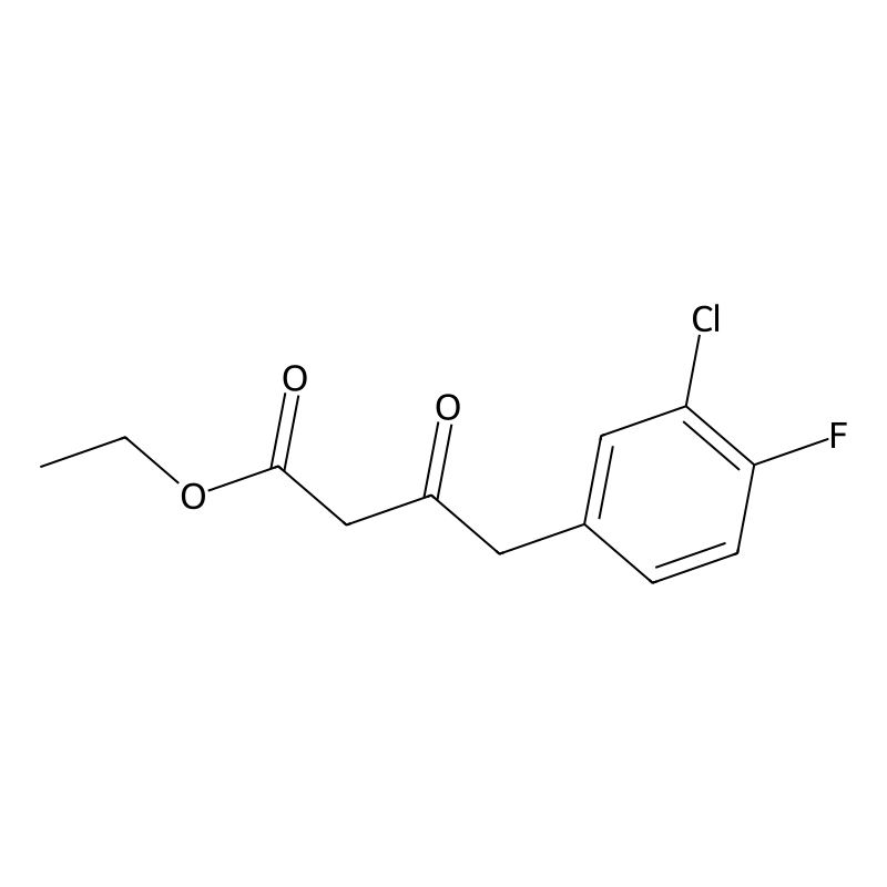 Ethyl 4-(3-chloro-4-fluorophenyl)-3-oxobutanoate