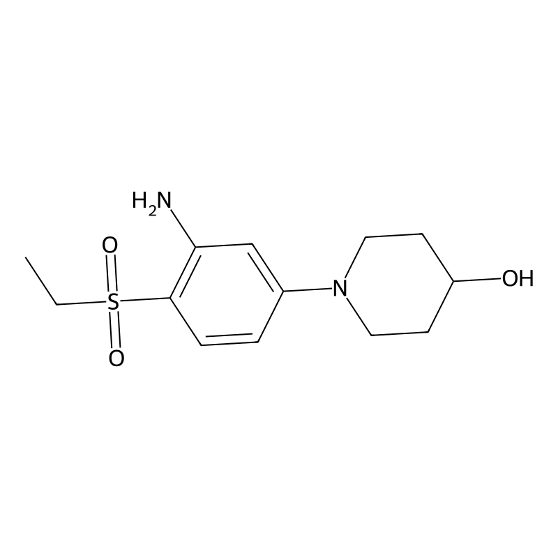 1-[3-Amino-4-(ethylsulfonyl)phenyl]-4-piperidinol