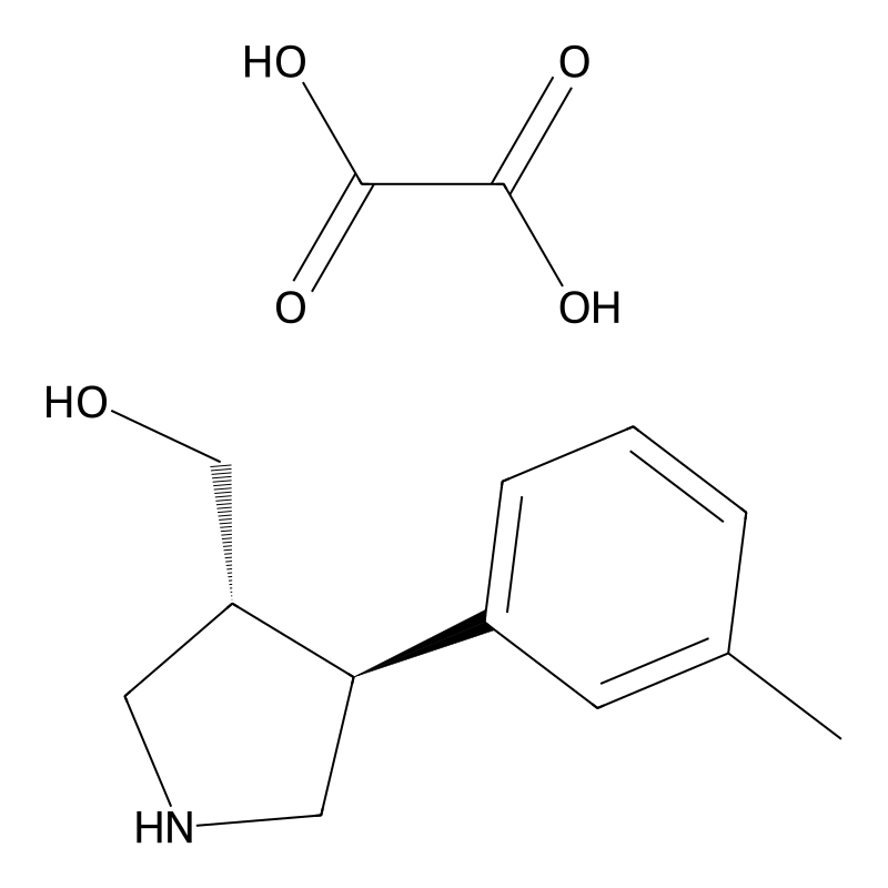 ((3R,4S)-4-(M-Tolyl)pyrrolidin-3-YL)methanol oxala...