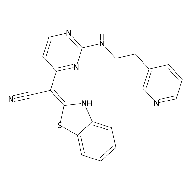 2-[(2Z)-2,3-dihydro-1,3-benzothiazol-2-ylidene]-2-...