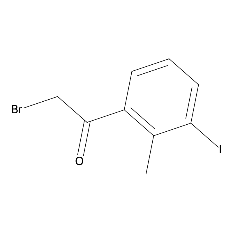 2-Bromo-1-(3-iodo-2-methylphenyl)ethan-1-one