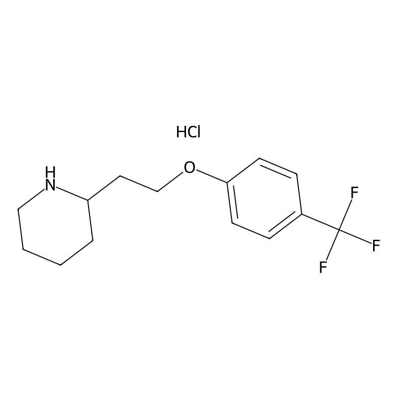 2-{2-[4-(Trifluoromethyl)phenoxy]ethyl}piperidine ...