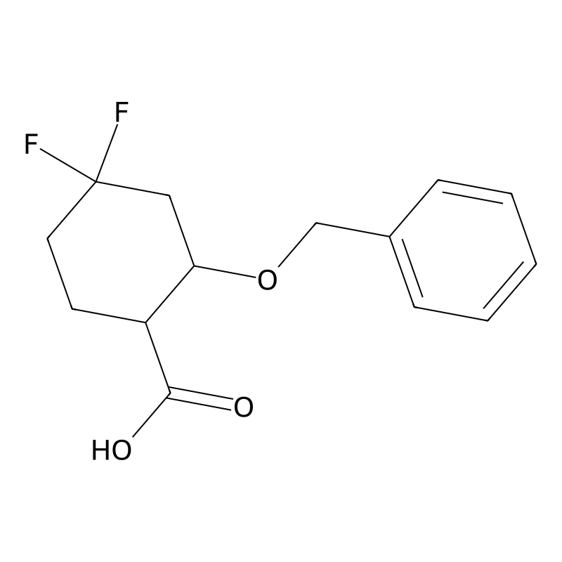 2-(Benzyloxy)-4,4-difluorocyclohexane-1-carboxylic...