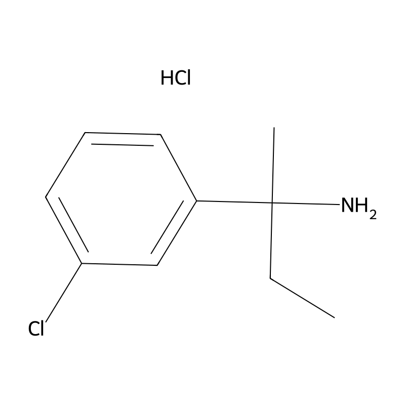 2-(3-Chlorophenyl)butan-2-amine hydrochloride