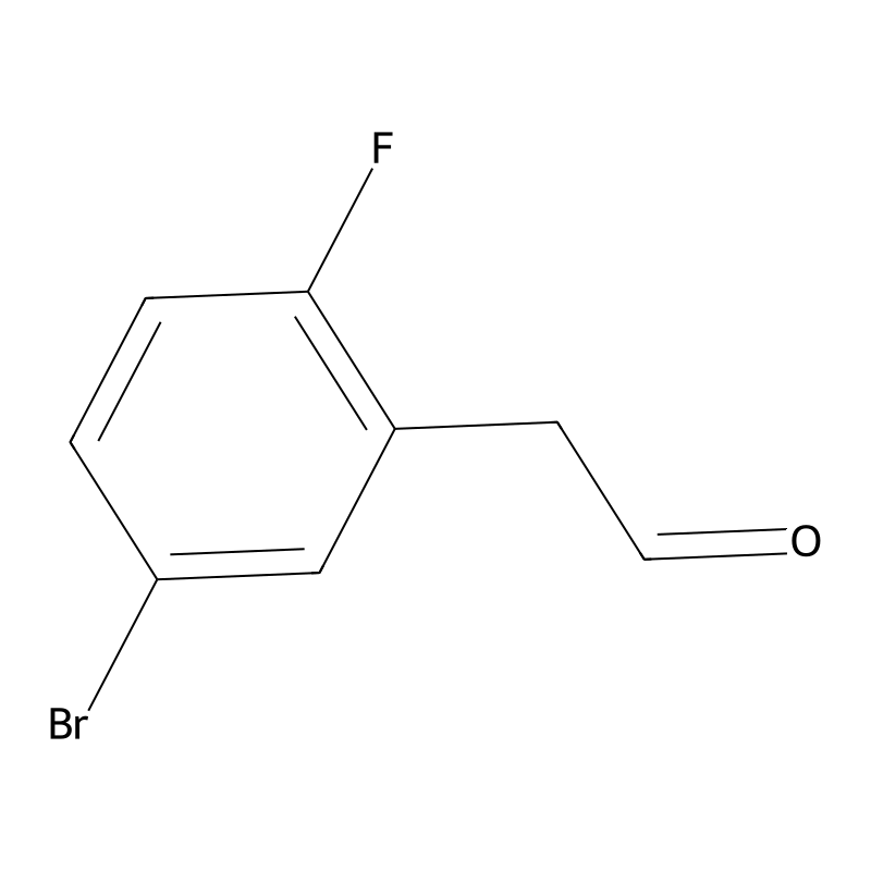 2-(5-Bromo-2-fluorophenyl)acetaldehyde