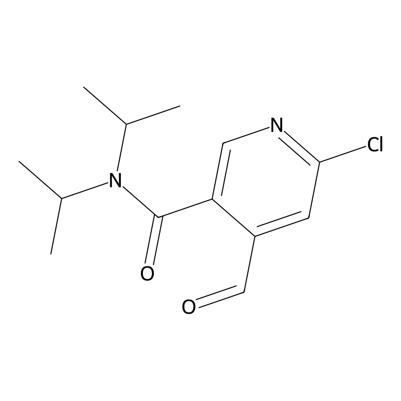 6-chloro-4-formyl-N,N-diisopropylnicotinamide