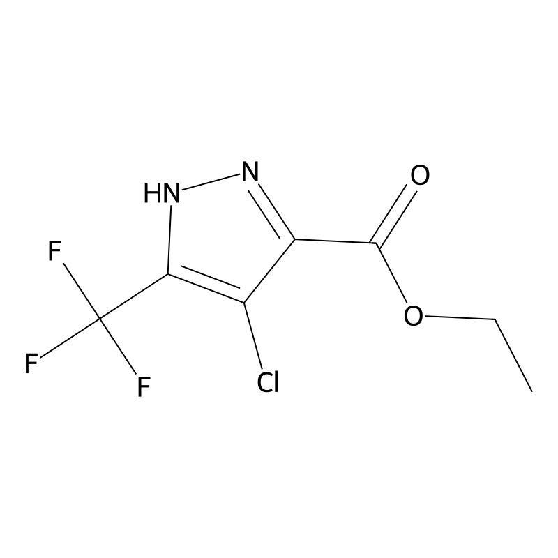 ethyl 4-chloro-5-(trifluoromethyl)-1H-pyrazole-3-c...
