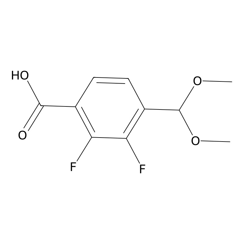 4-(Dimethoxymethyl)-2,3-difluorobenzoic acid
