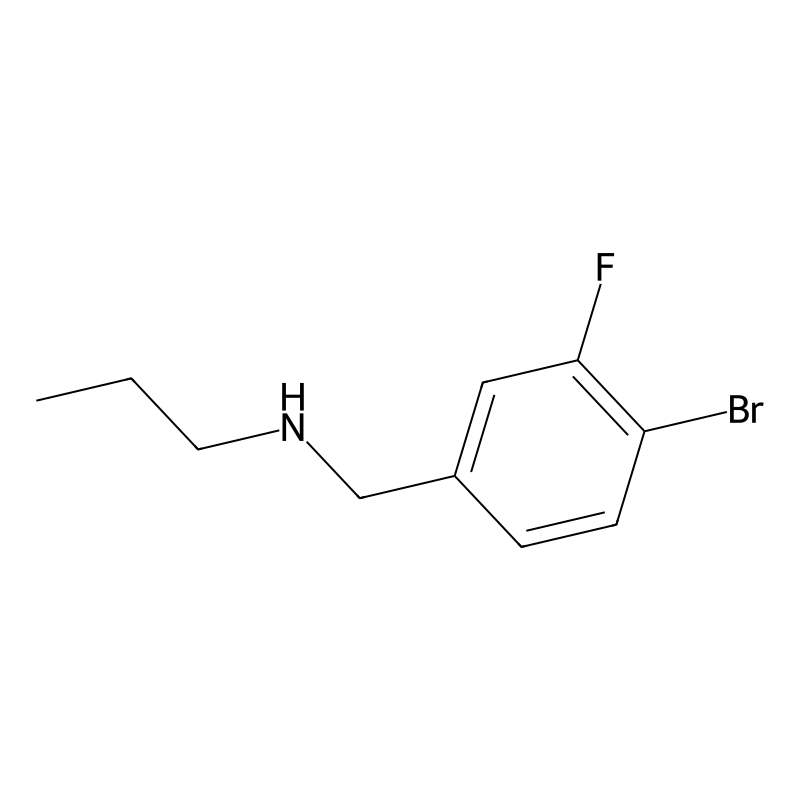 [(4-Bromo-3-fluorophenyl)methyl](propyl)amine