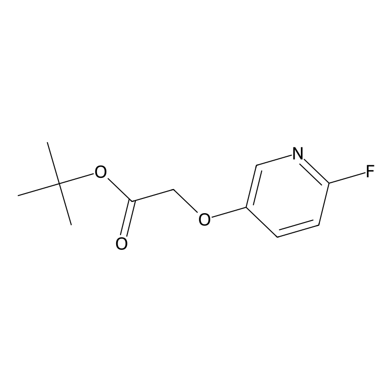 (6-Fluoropyridin-3-yloxy)-acetic acid tert-butyl e...
