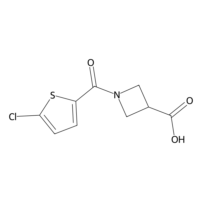 1-(5-Chlorothiophene-2-carbonyl)azetidine-3-carbox...