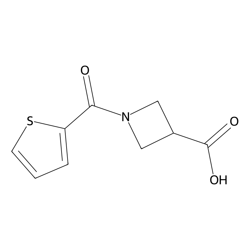 1-(Thiophene-2-carbonyl)azetidine-3-carboxylic aci...