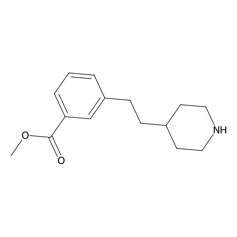 3-(2-Piperidin-4-yl-ethyl)-benzoic acid methyl est...