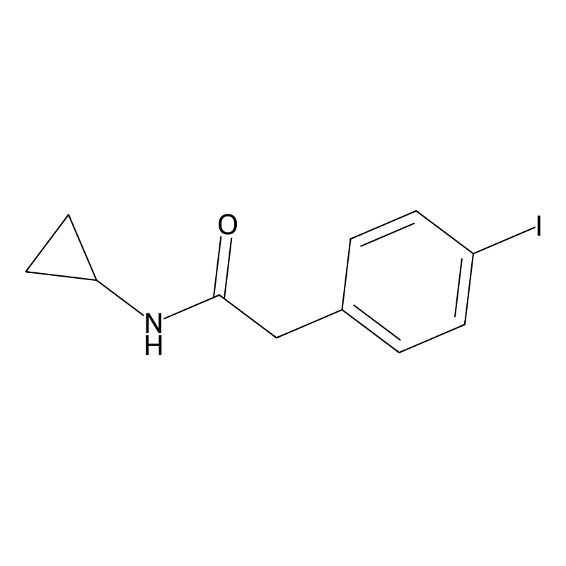 N-Cyclopropyl-2-(4-iodophenyl)acetamide