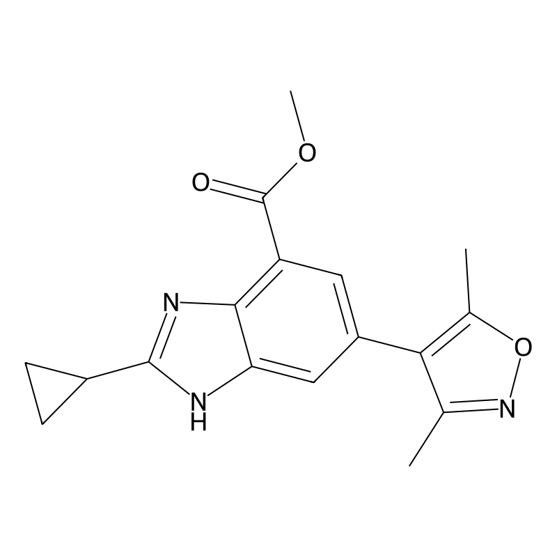 methyl 2-cyclopropyl-5-(3,5-dimethylisoxazol-4-yl)...