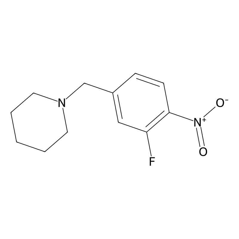 1-(3-Fluoro-4-nitrobenzyl)piperidine