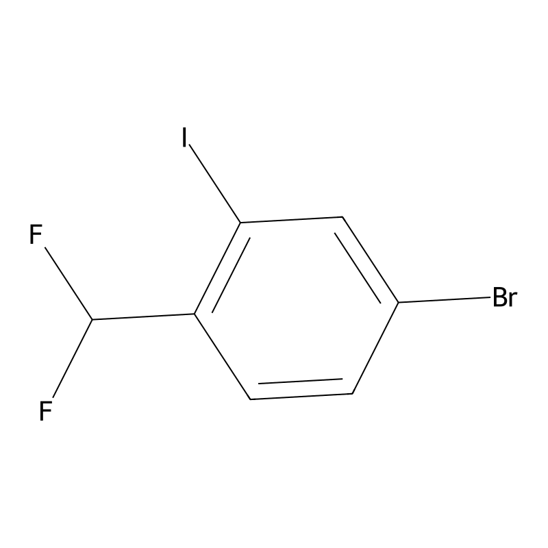 4-Bromo-1-(difluoromethyl)-2-iodobenzene