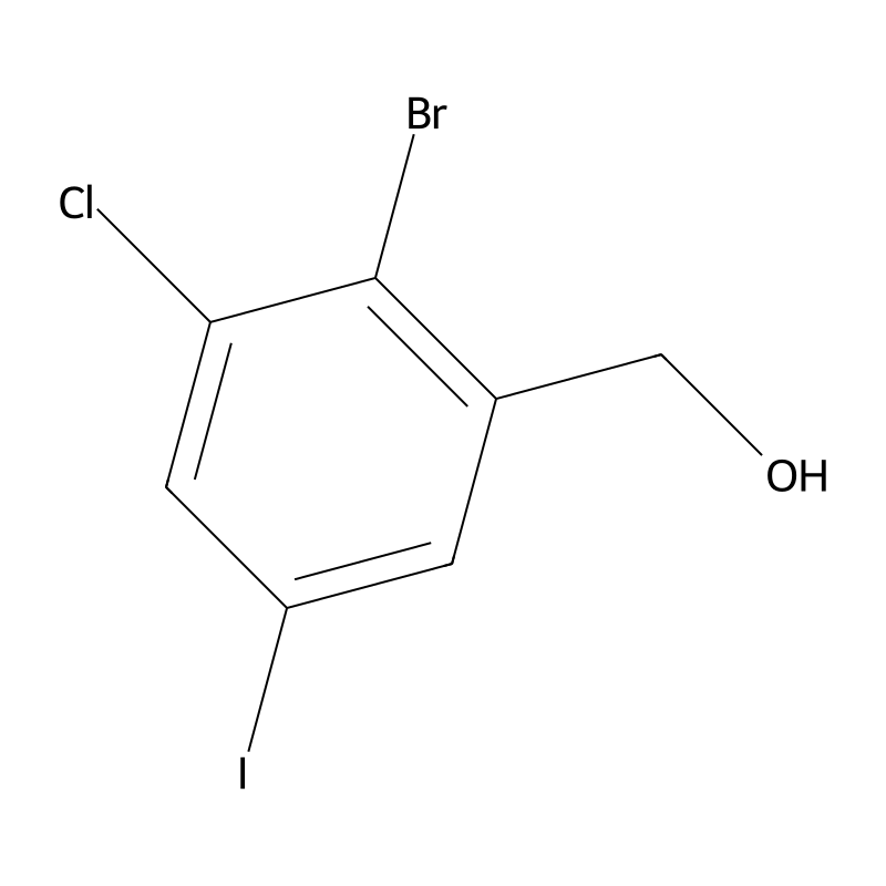2-Bromo-3-chloro-5-iodobenzyl alcohol