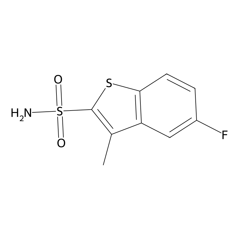5-Fluoro-3-methyl-1-benzothiophene-2-sulfonamide